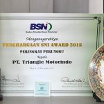Viar Meraih SNI Award