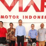 Kunjungan Duta Besar Uzbekistan ke Pabrik Viar Motor Indonesia di Semarang Jawa Tengah